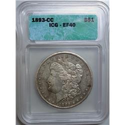 1893CC  Morgan $  ICG40    40 GS bid = $1100
