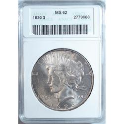 1926 Peace $  ANACS62