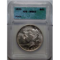 1921 Peace $  ICG62