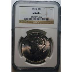 1923 Peace $  NGC64+