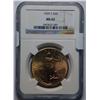 Image 1 : 1909S $20 GOLD  NGC62