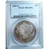 Image 1 : 1885O Morgan $  PCGS64PL  TOP OF ROLL COIN toned obverse