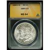 Image 4 : 1885O and 1887  Morgan $  ANACS64 graded correctly