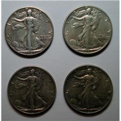 1933S-37-39  XF and 46D VF/XF