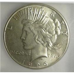1926 Peace $  ICG64 graded correctly