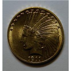 1911 $10 GOLD  MS63