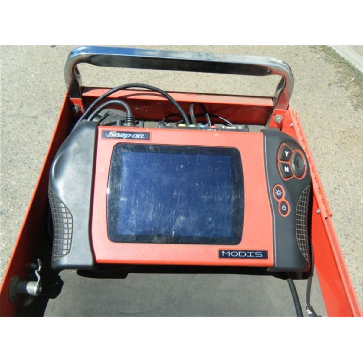 Snap-On Scanner & Blue Point Tool Cart