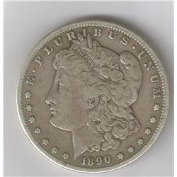 1890 Carson City Silver Morgan Dollar