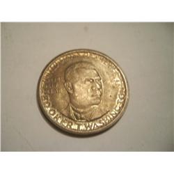 1946 Booker T Washington Silver Commemorative Half Dollar Toned