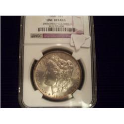 1900 Morgan Brilliant Uncirculated Silver Dollar, NGC Details