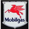 Image 2 : 2 Mobilgas Mobil Pegasus Porcelain Signs