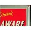 Image 8 : Delaware Punch Tin Sign Near Mint NOS