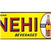 Image 3 : Nehi Soda Lithographed Tin Sign Near Mint NOS