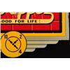 Image 10 : Dr. Pepper Red Brick Die-Cut Sign Near Mint NOS
