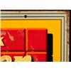 Image 14 : Dr. Pepper Red Brick Die-Cut Sign Near Mint NOS