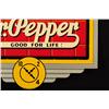 Image 4 : Dr. Pepper Red Brick Die-Cut Sign Near Mint NOS