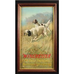 Winchester Model 12 Shotguns Advertising Poster