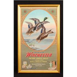 1904 Winchester "They Are Hitters" Poster