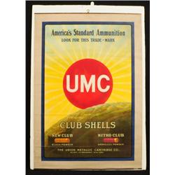 UMC Club Shotgun Shells Advertising Poster