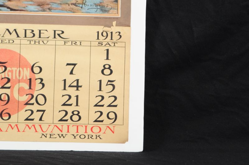 1913 Remington UMC Calendar