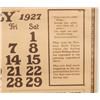 Image 14 : 1927 Hercules Powder Calendar