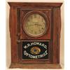 Image 13 : Early Optometrist Advertising Clock Cleburne Texas