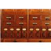 Image 7 : Large Tiger Oak Filing Cabinet Yawman & Erbe