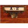Image 8 : Large Tiger Oak Filing Cabinet Yawman & Erbe