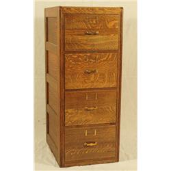 Oak Filing Cabinet