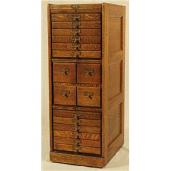 Macey Oak File Cabinet