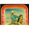 Image 2 : Jax Beer Cowboy Advertising Tray Texas