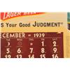 Image 9 : 1939 Pearl Beer Judge Roy Bean Calendar