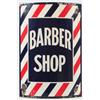 Image 1 : Barber Shop Curved Porcelain Sign