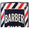 Image 2 : Barber Shop Curved Porcelain Sign