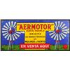 Image 1 : Aermotor Windmill Advertising Porcelain Sign