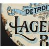 Image 5 : Pre-Pro Stroh's Detroit Lager Beer Porcelain Sign