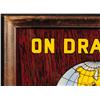 Image 2 : Schlitz Beer On Draught Reverse Glass Sign