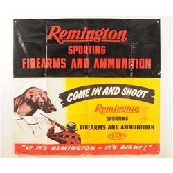 Large Remington Shooting Gallery Banner