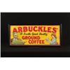 Image 1 : Arbuckles Coffee Tin Advertising Sign