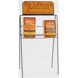 Dr. LeGears Veterinary Advertising Stand with NOS