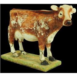 Large Concrete Decorative Cow