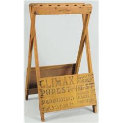 Climax Baking Powder Country Store Broom Rack
