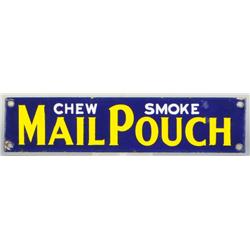 Mail Pouch Tobacco Porcelain Door Push