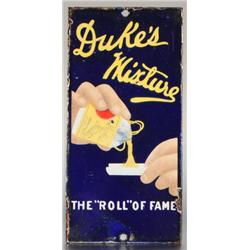 Dukes Mixture Tobacco Porcelain Door Push