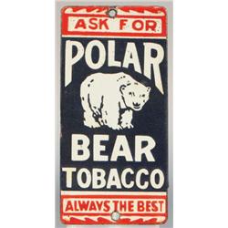 Polar Bear Tobacco Porcelain Door Push