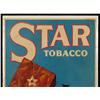 Image 2 : Star Tobacco 10 Cent Plug Cardboard Adv Sign