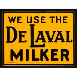 De Laval Milker Tin Sign