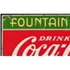 Image 2 : Coca Cola Fountain Service Porcelain Sign