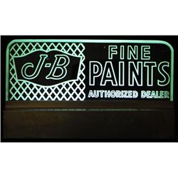 J-B Fine Paints Light Up Sign