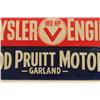 Image 7 : Chrysler Fire Power 180HP Engine Cardboard Sign